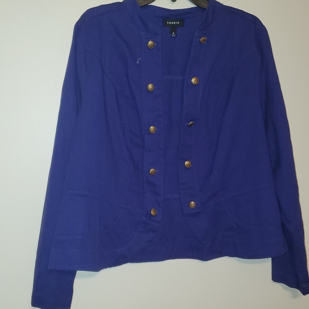 Torrid Open Front Light Weight Jacket - image 2